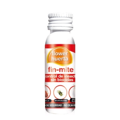 Frasco de controle de insetos flower huerta fin-mite