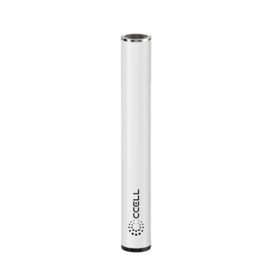 Bateria branca para cigarro eletrónico CCELL cilíndrica