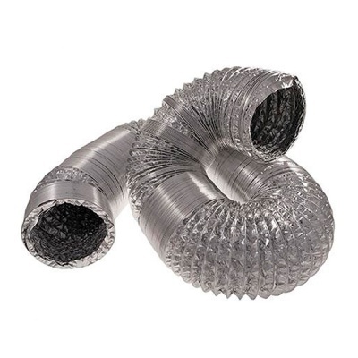 Tubo flexível em alumínio para ventilação