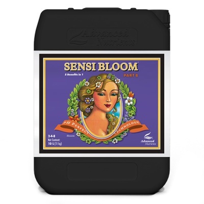 Contentor preto com etiqueta roxa e imagem de mulher com grinalda de flores