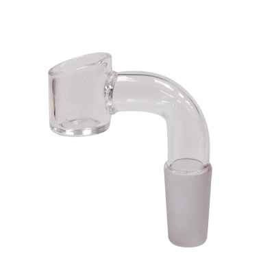 prego de vidro transparente com base lixada