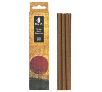 Pacote de incenso sândalo Kote-Do com 20 sticks