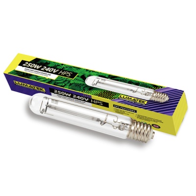 Lâmpada de vapor de sódio LUMATEK 250W 240V HPS com caixa colorida