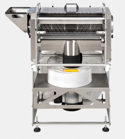 Máquina industrial metálica de processamento de alimentos