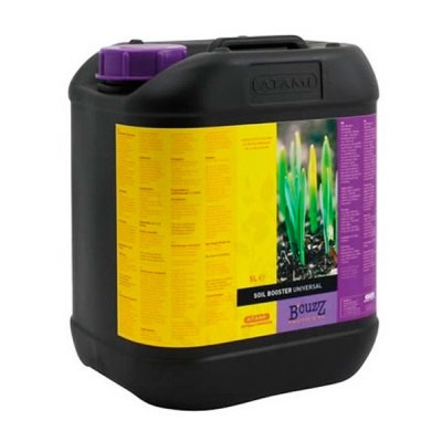 Contentor plástico preto com tampa roxa e etiquetas coloridas com imagem de plantas