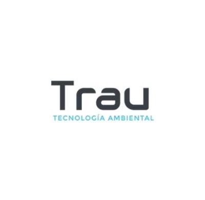 Logótipo Trau TECNOLOGÍA AMBIENTAL em fundo branco
