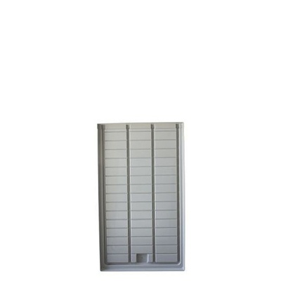 Grelha rectangular branca de plástico para ventilação