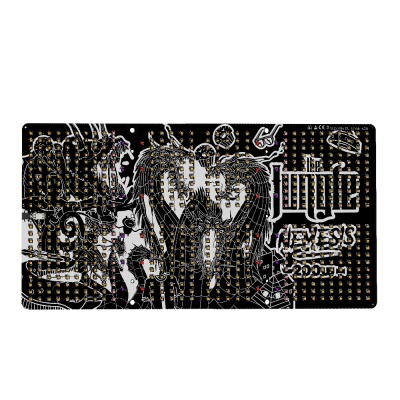 Tapete para teclado preto com dragão e texto Jumbo Games