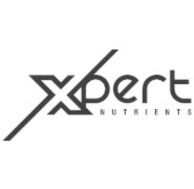 Logótipo preto e branco com a palavra xpert e NUTRIENTS
