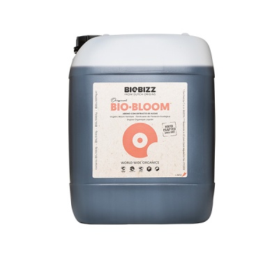 Recipiente plástico cinzento BIOBIZZ BIO BLOOM adubo orgânico