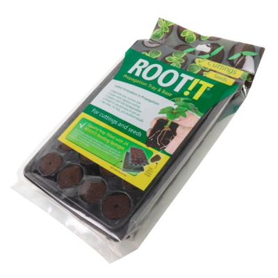 Bandeja de propagação ROOT!T com esponjas para enraizamento