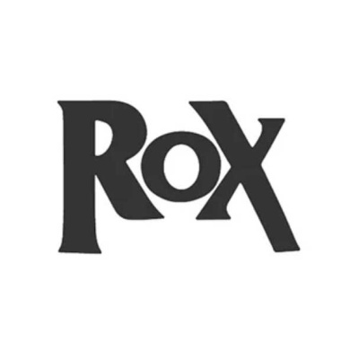 Logótipo Rox em preto com fundo branco