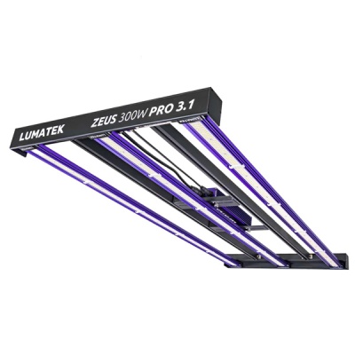 Luminária LED Lumatek ZEUS 300W PRO 3.1 para cultivo com luz roxa