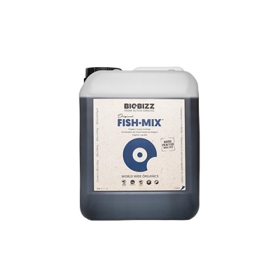 Recipiente plástico com fertilizante orgânico liquide BIOBIZZ FISH-MIX