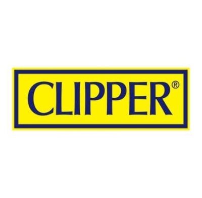 Logótipo CLIPPER em amarelo e azul