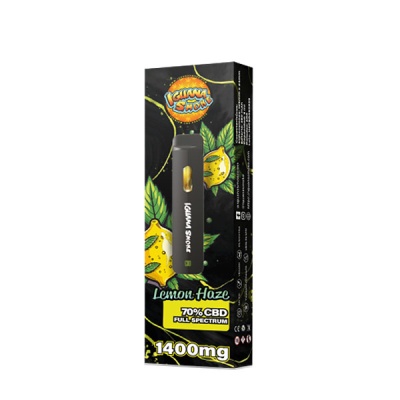 Produto para vaping Iguana Smoke Lemon Haze 70% CBD 1400mg
