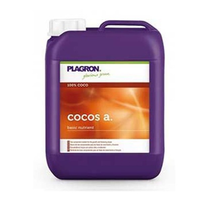 Recipiente de plástico roxo de nutrientes para plantas com etiqueta colorida