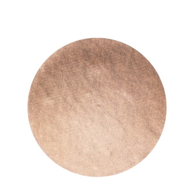 Textura circular de tecido rosa claro