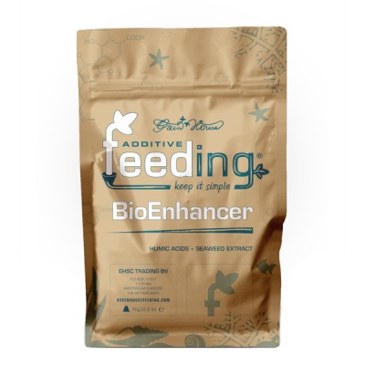 Pacote castanho de suplemento feeding BioEnhancer da Green House