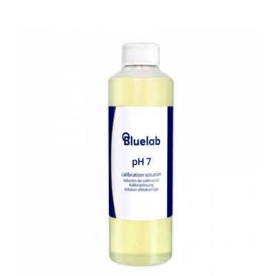 Frasco de solução de calibração pH 7 da BlueLab