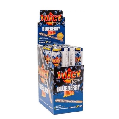 Caixa de exposição de pacotes JUICY JAYS Blueberry Jones