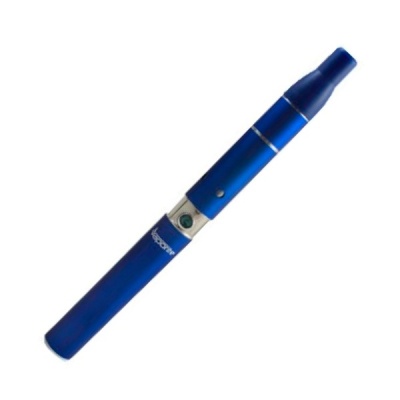 Caneta eletrónica azul com texto Vapolette