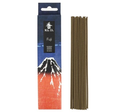 Caixa de incenso Koto-Do Fuji com varetas ao lado