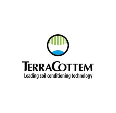 Logótipo TerraCottem com texto e símbolo circular