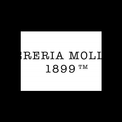 Texto CERERIA MOLI 1899 TM em preto sobre fundo branco