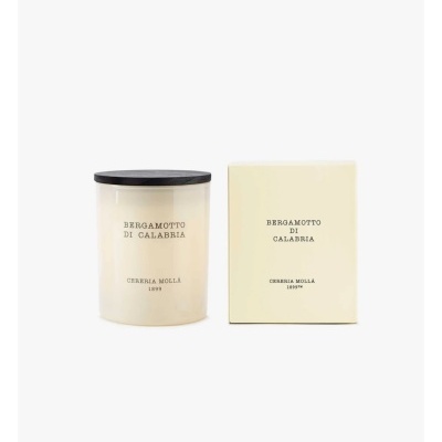 Vela aromática Bergamotto di Calabria com embalagem