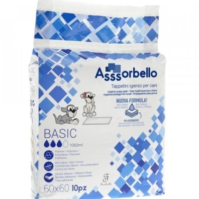 Pacote de tapetes higiênicos para cães Asssortbello Basic