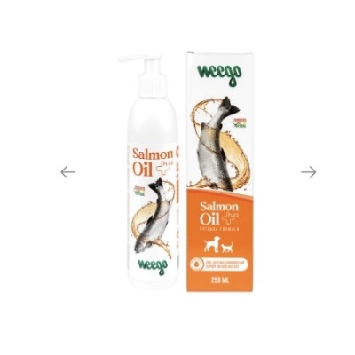 Suplemento Salmon Oil Weego para cães e gatos