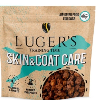 Pacote comida cães LUGER'S SKIN & COAT CARE com óleo de salmão e linhaça