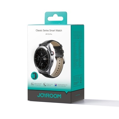 Smartwatch Joyroom Classic Series JR-FC2 Pro – cinza escuro