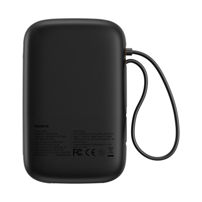 PowerBank Baseus QPow 2 – 10.000 mAh - Preto