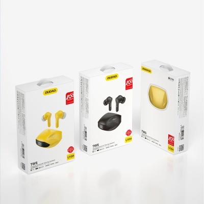 DUDAO U16H Auriculares sem fios para jogos - Amarelo DUDAO U16H Auriculares sem fios para jogos - Amarelo