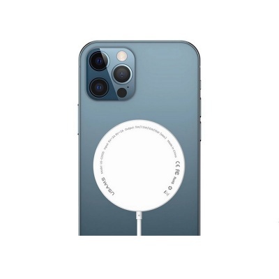 Carregador Usams US-CD155 Magnetic Wireless 15W Branco