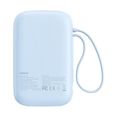PowerBank Baseus QPow 2 – 10.000 mAh - Azul