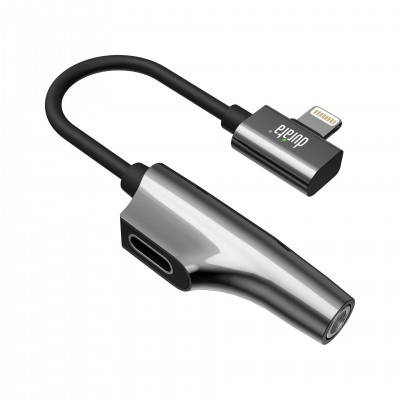 2-1 Carga + Cabo de Áudio para Lightning