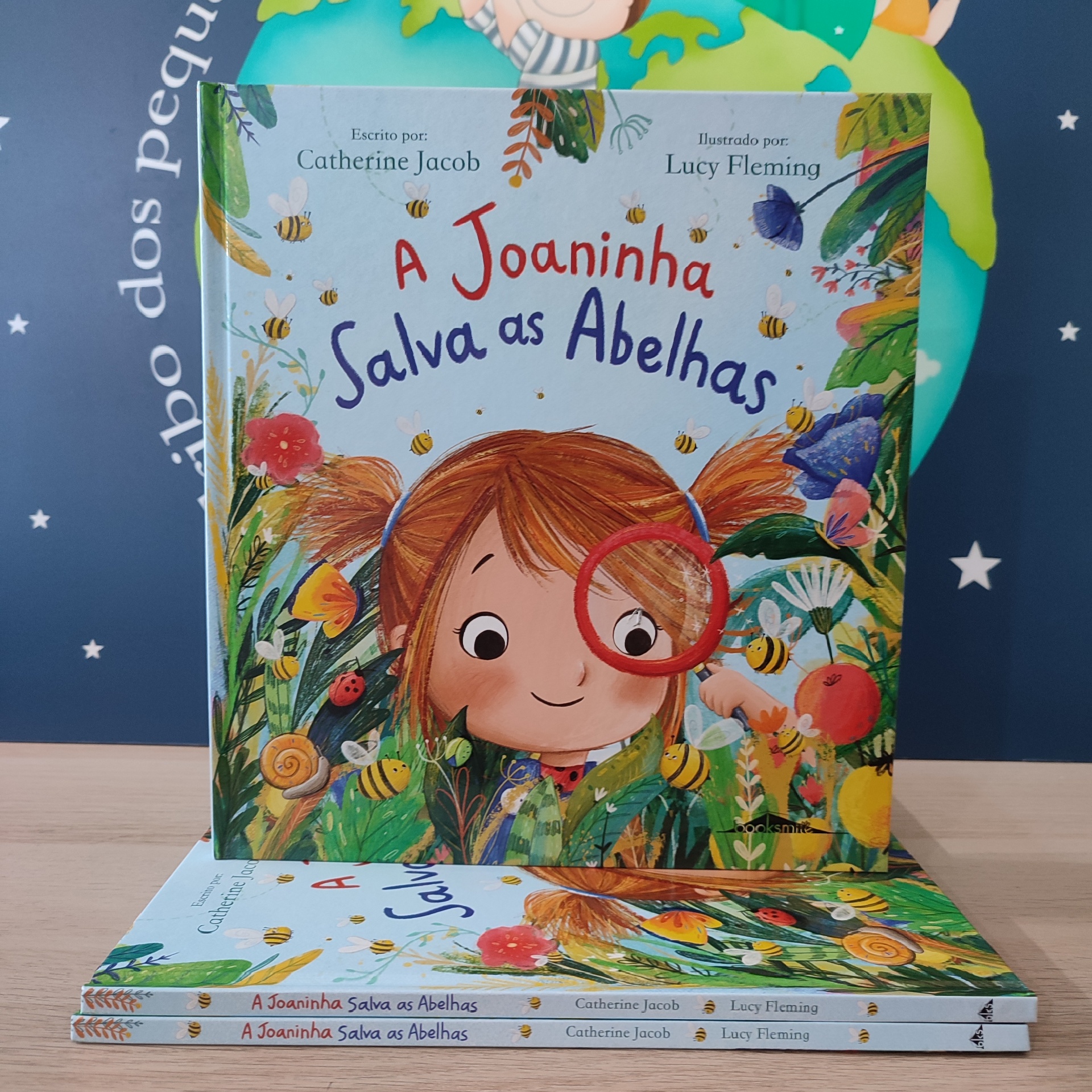 Livro Infantil a Joaninha salva as Abelhas