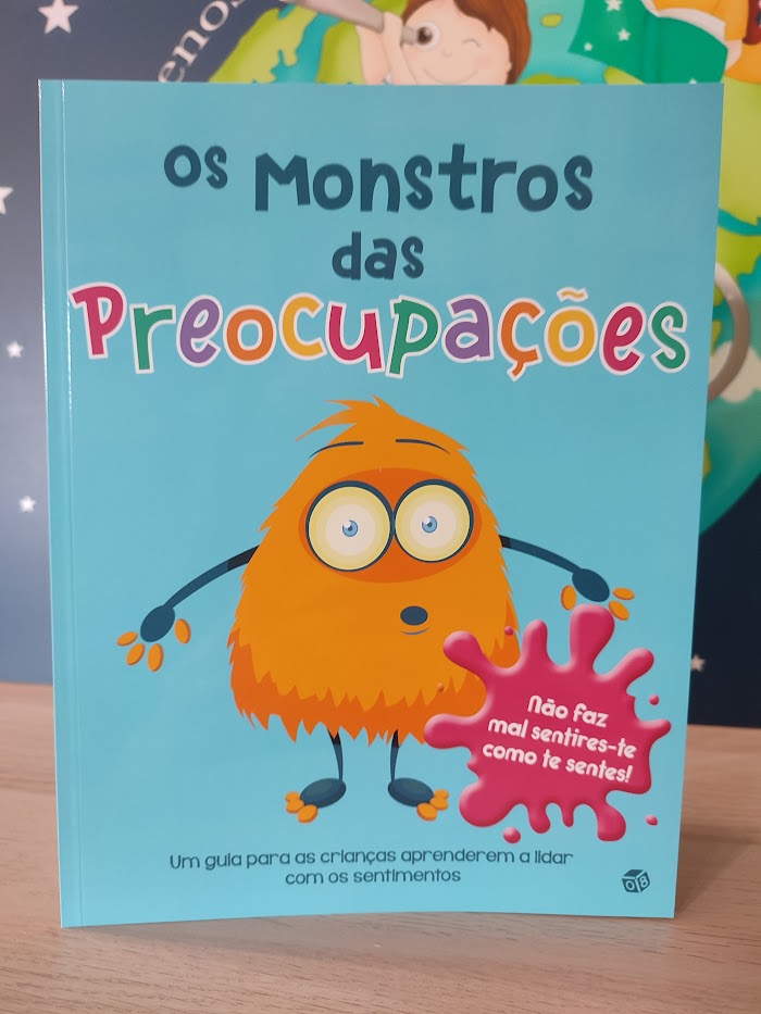 Livro infantil o Monstro das Preocupa&ccedil;&otilde;es da editora Zero a Oito