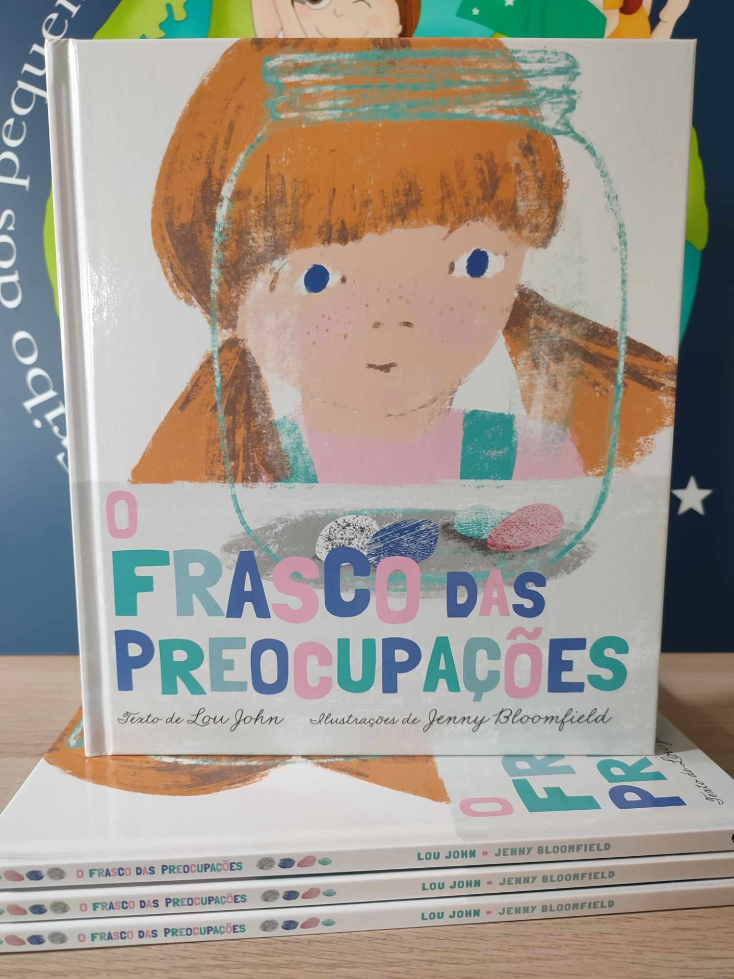 Livro Infantil o Frasco das Preocupa&ccedil;&otilde;es da Editora Livros Horizonte