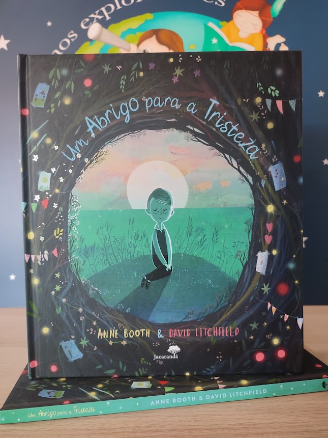 Livro infantil Um abrigo para a Tristeza da editora Jacarand&aacute;