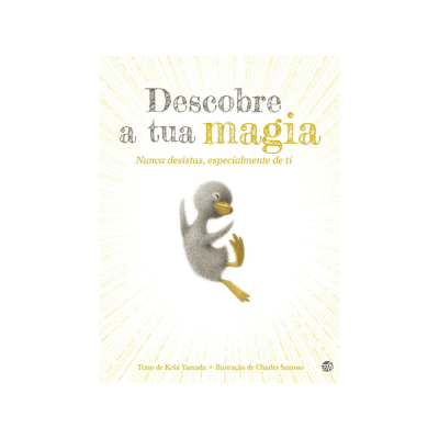 Capa de livro com título e ilustração de patinho