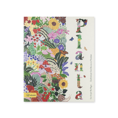 Capa de livro ilustrada com plantas e título 'Planta'