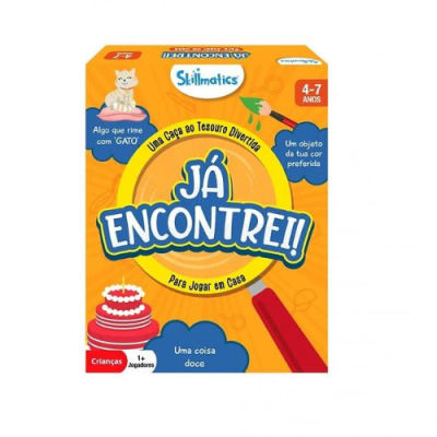 Embalagem do jogo infantil 