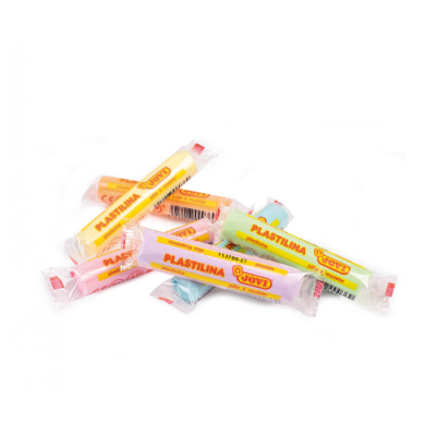 Pacotes coloridos de plastilina JOVI