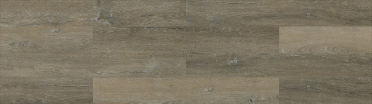 GRIT 1300 MORNA — Pavimento LVT & SPC Série VIVA Rectangular wooden floor tiles in light to medium brown shades with natural grain.