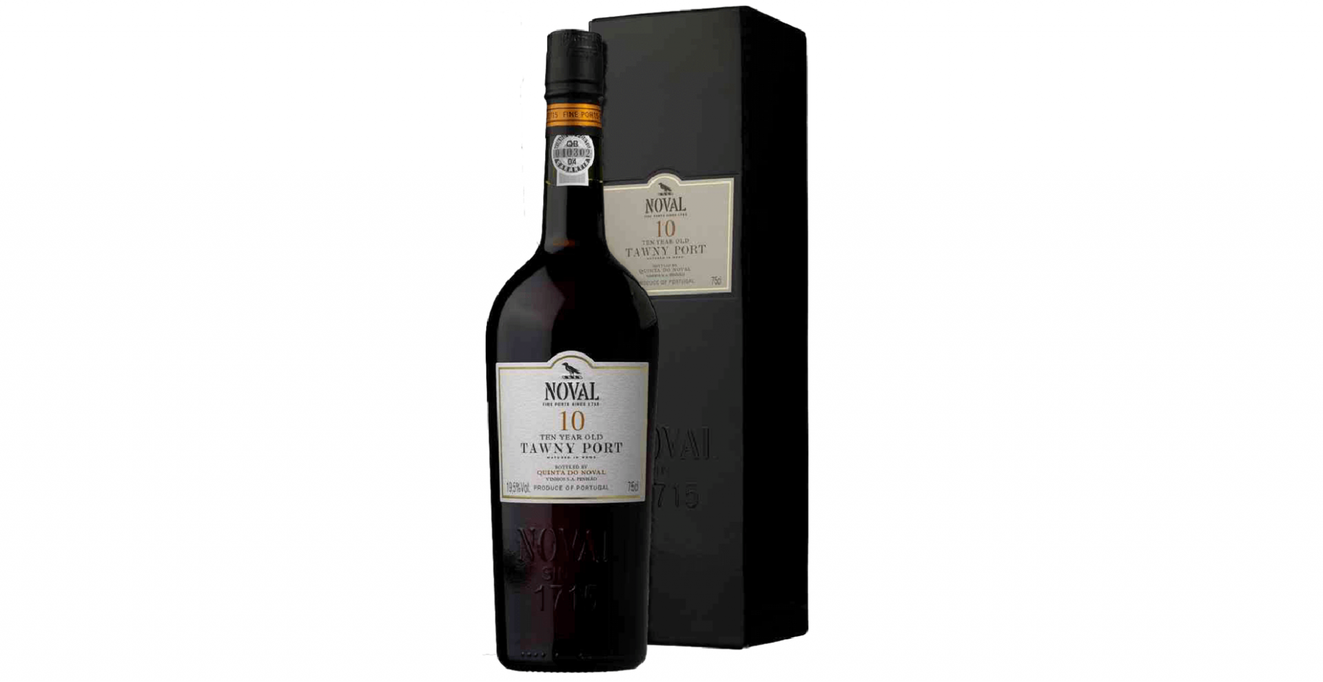 Porto Noval Tawny 10 Anos Garrafa de Vinho do Porto Tawny 10 Anos NOVAL com caixa preta