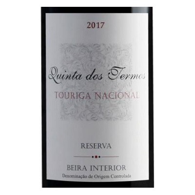 Quinta dos Termos - DOC Reserva Touriga Nacional Rótulo de garrafa de vinho Quinta dos Termos Touriga Nacional Reserva 2017